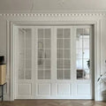 Sliding French White 4 Panel